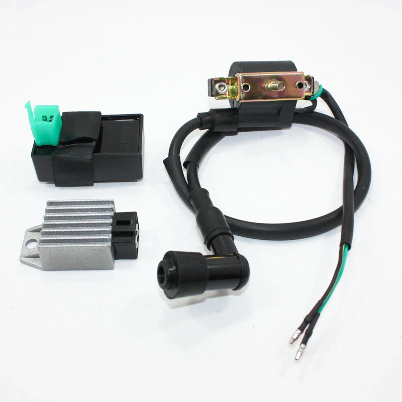 90-125cc Pit Quad Dirt Bike ATV Ignition Coil, CDI Unit, Regulator