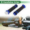 Motorcycle 7/8" 22mm Hand Grips Blue