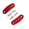 Kawasaki ZX-10R Red Rearview Mirror Block Off Base Plates (2016-2023)