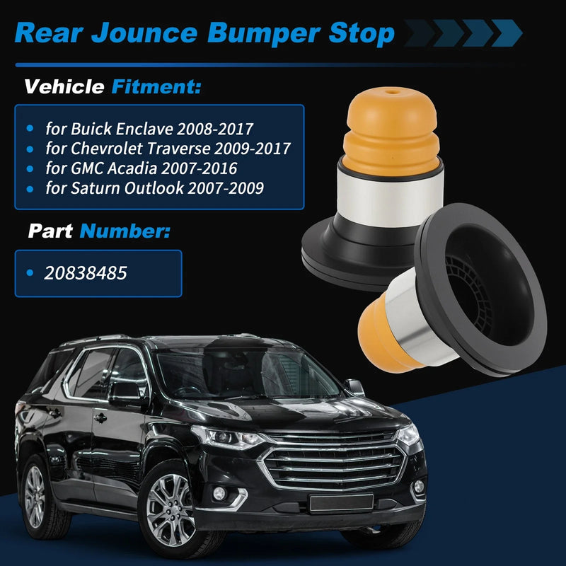Axle Bumper Buick Enclave 2008-2017 GMC Acadia 2007-2016 (2008-2017)