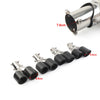 Universal Car 89mm Y Shape Double Exit Exhaust Muffler Tip