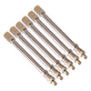 Car Truck Motorcycle 6Pcs Metal Tyre Valve Extender Caps