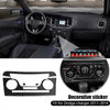 Charger Carbon Fiber CD Air Conditioning Panel Trim Cover (2011-2014)