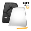 Ford Transit T150 T350 Left Upper White Mirror Glass w/ Back Heated (2015-2023)