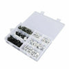Motorcycle 198 PCS Silver Fairing Screws & Clamps