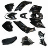 125cc TIGER Quad Dirt Bike ATV BLACK Plastic Fairing Fender Guard