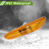 BMW 320i (2002-2005) yellow Left Side Marker Light Cover