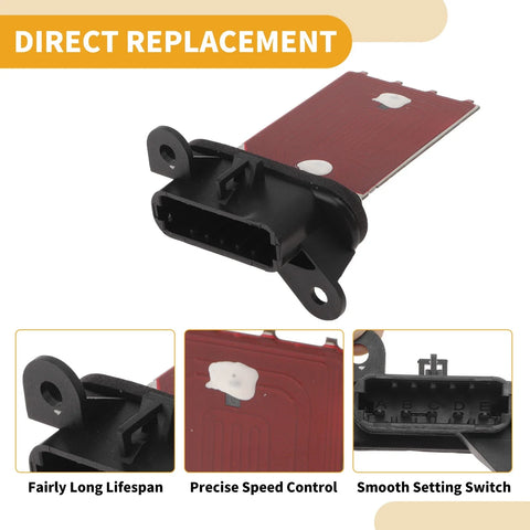 Chevrolet Malibu XL HVAC Blower Motor Resistor (2018-2023)