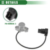 Chevrolet Black Silver Tone Metal Plastic Oil Level Sensor