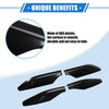 Lexus GX470 (2003-2009) Black 4 x Car Roof Rack Side Rails End Covers