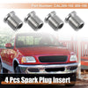Ford Triton 4.6L 5.4L 6.8L 4pcs 14mm Spark Plug Port Inserts (2000-2010)