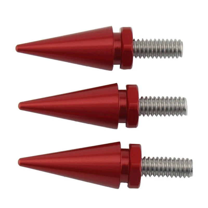 Harley Electra Glide 6mm Red Windscreen Screws (1996-2013)