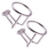 Marine Yacht Truck RV Stainless Steel Boat Ring Cup Drink Holder