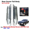 For Nissan Navara D21 993 Cab Pickup 1995-97 Rear Gate Tail Body Corner 2 PCS