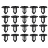 Civic Del Sol Clip / 10mm / Cowl Grille Clip Nylon Stem 20pcs