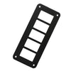 Car Boat SUV 5 Gang Aluminum Rocker Switch Panel