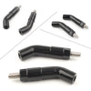 Harley Iron 1200 XL1200NS Black Mirror Stem Extenders (2018-2019)