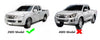 Isuzu D-Max (2WD) Rear Splash Guard Mud Flap (2012-2015)