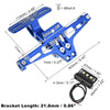 Motorcycle License Plate Bracket 1 x E-liminator Kit with OEM Turn Signals