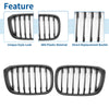 BMW X3 G01 Front Upper Bumper Grille Matte Black Signal Slat (2020-2023)