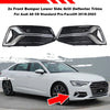 Audi A6 C8 Front Bumper Fog Light Grill Covers (2019–2023)