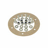 Universal 6 Hole Billet Fuel Filler Neck Pop-Up Gas Cap