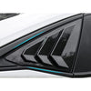 2022 Honda Civic Window Scoop Side Slat 2 x Carbon Fiber (2022)