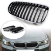 BMW E90 E91 LCI 328i 335i Chrome Black Front Kidney Grille (2009-2011)