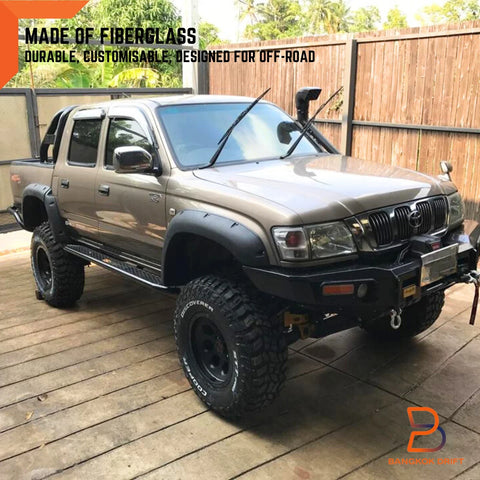 Toyota Hilux Tiger D4D 3.5" Jungle Fender Flares (1997-2004)