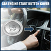 Toyota Alphard 30 Series Silver Tone Engine Start Stop Button Cover Set