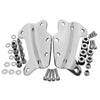 Harley Touring Docking Kit Chrome Sissy Bar Luggage Rack (2009-2013)