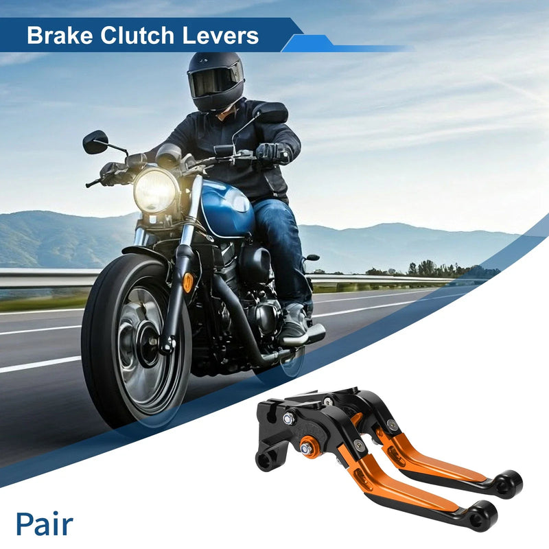 Yamaha MT-07 Brake Clutch Levers / Adjustable Short/Long (2014–2022)