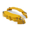 Universal Car Models Large Yellow Metal Disc Brake Caliper Covers