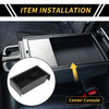 Ford Maverick (2022-2024) Black Center Console Organizer Insert Tray