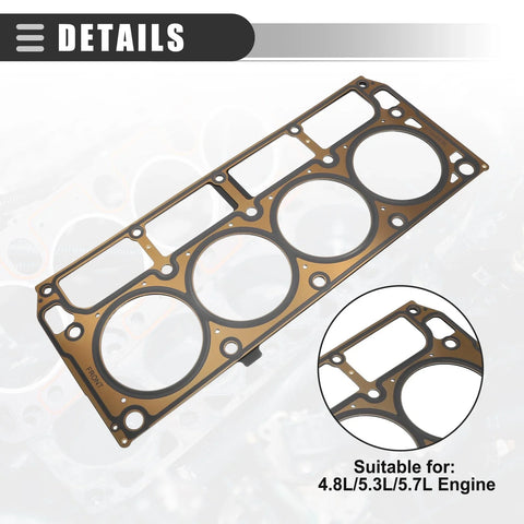 Chevrolet Silverado 1500 Cylinder Head Gasket (2007-2013)