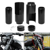 Harley-Davidson Softail Breakout FXBR FXBRS Fork Cover Set Black (2018-2021)