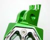 Honda CRF250 Motorcycle CNC Green Stainless Foot Pegs (2004-2023)