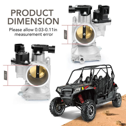 Polaris Ranger Crew 800 4x4 EFI EPS Throttle Body (2011–2014)