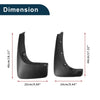Toyota RAV4 Mud Flaps Splash Guards 1 Set (2000-2005)
