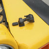 Vehicles Locking Catch Brackets 2pcs/Set Black Decor Kit (1997–2006)