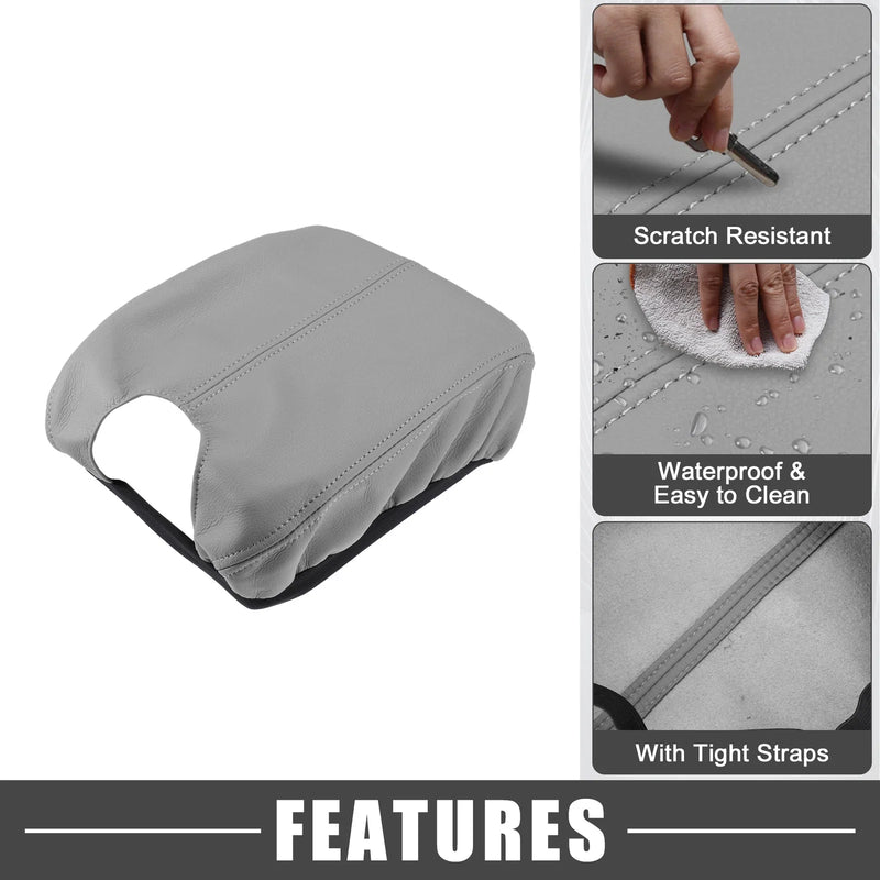 Honda Accord (2008-2012) Gray Center Console Armrest Cover