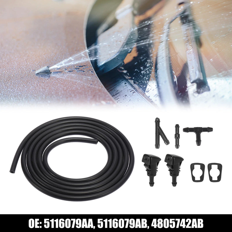 Jeep Grand Cherokee Windshield Washer Nozzles Kit (2005-2010)