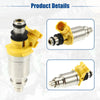 Toyota Celica 2.2L 4 x Fuel Injector Nozzle (1990-1992)
