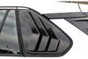 Toyota RAV4 ABS Carbon Fiber Rear Window Side Louver Covers (2019-2023)