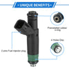 Dodge Ram 1500 8 x Fuel Injector 4.7L Black (2004-2007)