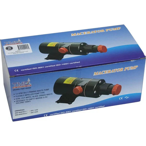 Marine / RV Holding Tanks TMC Macerator Pump 12V 12 GPM