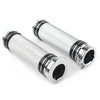 Harley Sportster, Dyna, Softail, Touring 1'' Chrome Handlebar Grips