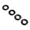 Dodge Charger 4PCS Carbon Fiber Door Lock Trim (2011-2014)