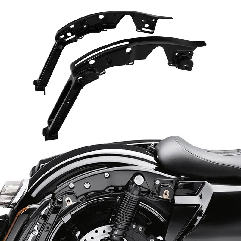 Harley Touring CVO Street Glide Gloss Black Fender Support Kit (2014-2025)