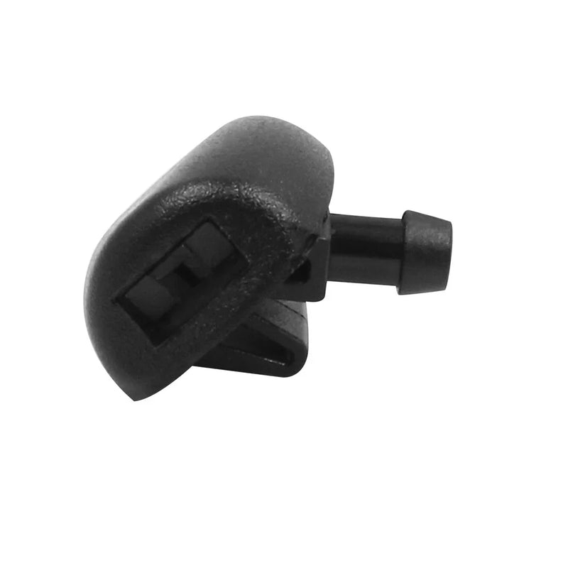 Peugeot 206 Black ABS Front Windshield Cleaning Nozzles (2000-2010)